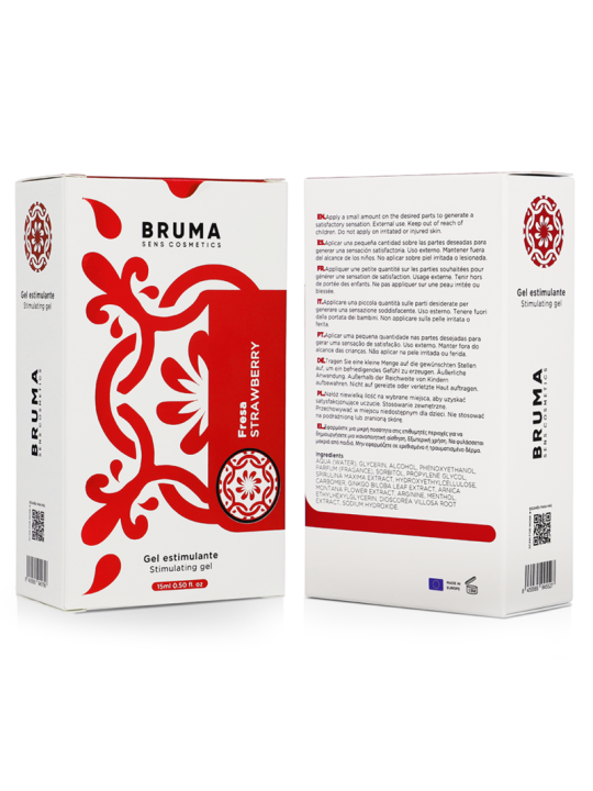 BRUMA - BÁLSAMO INTENSIFICADOR SABOR MORANGO 15 ML