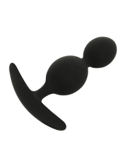 BLACK&SILVER - ORSON PLUG SILICONA 2 ONDAS ANALES 9 CM