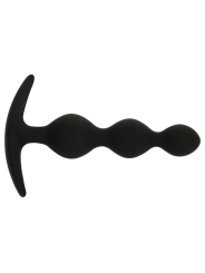 BLACK&SILVER - RUPERT ANAL BALL CHAIN 10 CM