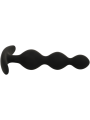 BLACK&SILVER - RUPERT ANAL BALL CHAIN 10 CM