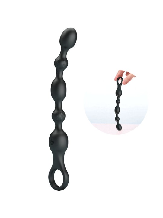 PRETTY LOVE - BALLES ANAL VAN 10 VIBRATIONS RECHARGEABLES EN SILICONE