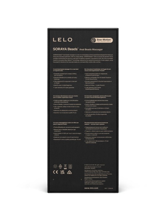 LELO - MASSAGEM ANAL VIOLETA SORAYA BEADS