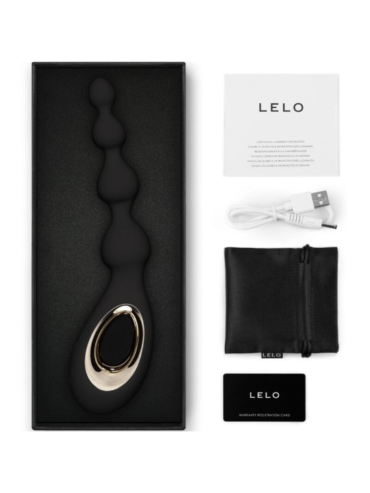 LELO - SORAYA BEADS MASAJEADOR ANAL NEGRO