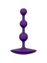 ROMP - AMP PAARSE FLEXIBELE SILICONEN ANALE KRALEN 12,5 CM PAARS