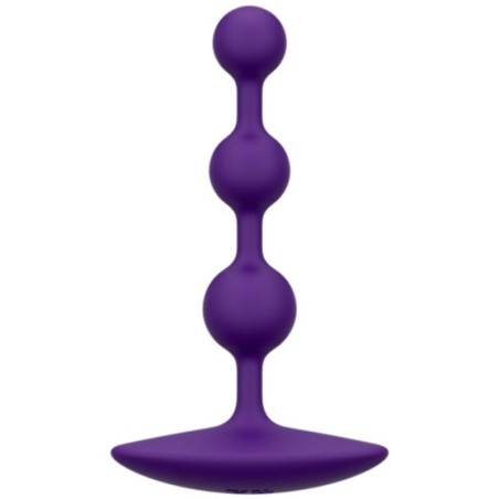 ROMP - AMP PAARSE FLEXIBELE SILICONEN ANALE KRALEN 12,5 CM PAARS