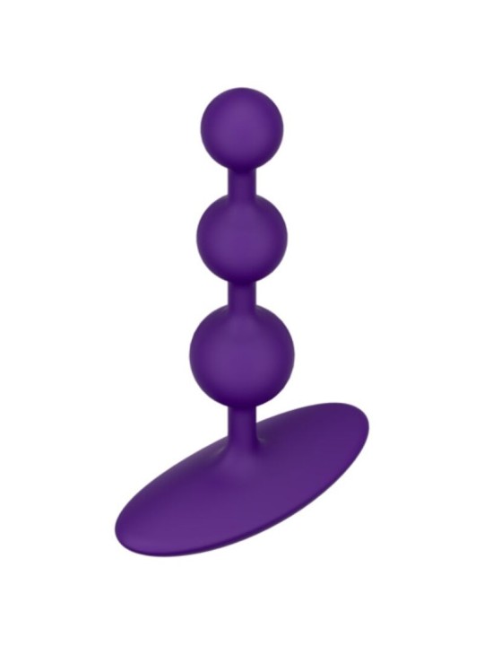 ROMP - AMP PAARSE FLEXIBELE SILICONEN ANALE KRALEN 12,5 CM PAARS