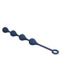 MR PLAY - PERLES ANALES EN SILICONE BLEU, TAILLE L (42,6 CM)