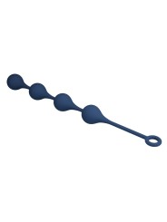 MR PLAY - BOLINHAS ANAL DE SILICONE AZUIS TAMANHO XL 52,5 CM