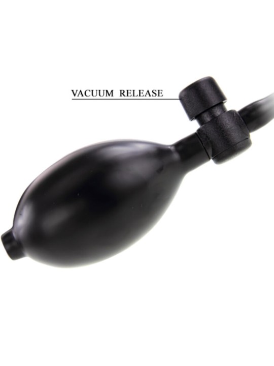 BAILE - GODE RÉALISTE GONFLABLE AVEC VENTOUSE 15 CM