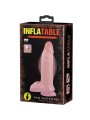 BAILE - GODE RÉALISTE GONFLABLE AVEC VENTOUSE 15 CM