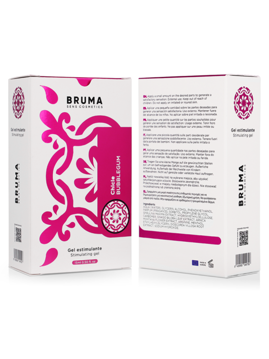 BRUMA - BÁLSAMO INTENSIFICADOR SABOR BUBBLEGUM 15 ML