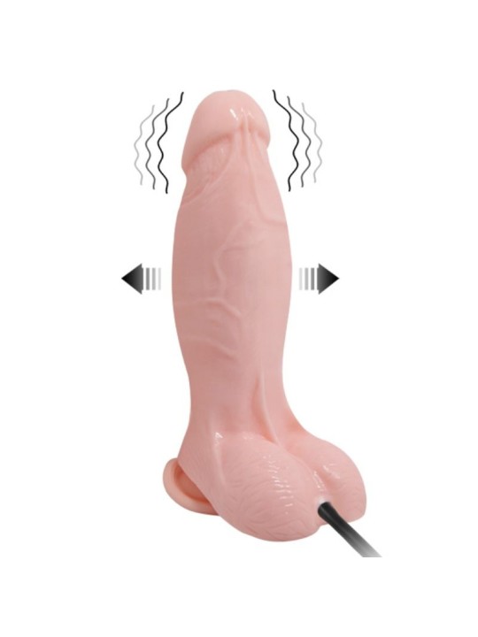 BAILE - REALISTISCHER VIBRIERENDER UND AUFBLASBARER DILDO 18.8 CM