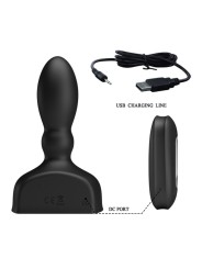 MR PLAY - TÉLÉCOMMANDE DE PLUG ANAL GONFLABLE NOIR