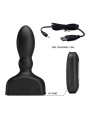 MR PLAY - PLUG ANAL HINCHABLE NEGRO CONTROL REMOTO