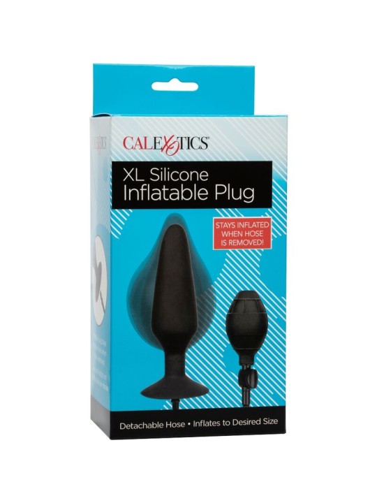 CALEXOTICS - XL OPBLAASBARE PLUG VAN SILICONEN