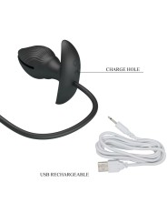 PRETTY LOVE - PLUG ANAL INFLVEL E RECARREGVEL