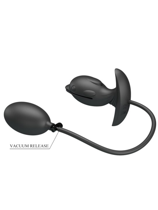 PRETTY LOVE - OPBLAASBARE EN OPLAADBARE DOLFIJN ANAAL PLUG
