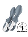 SATISFYER - AIR PUMP BOOTY 1 VIBRATEUR GONFLABLE ANAL GRIS