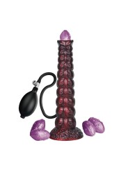 POWER MONSTERS - VOIDCLAW BRUTE BICOLOR DILDO DE SILICONE INFLÁVEL FAN