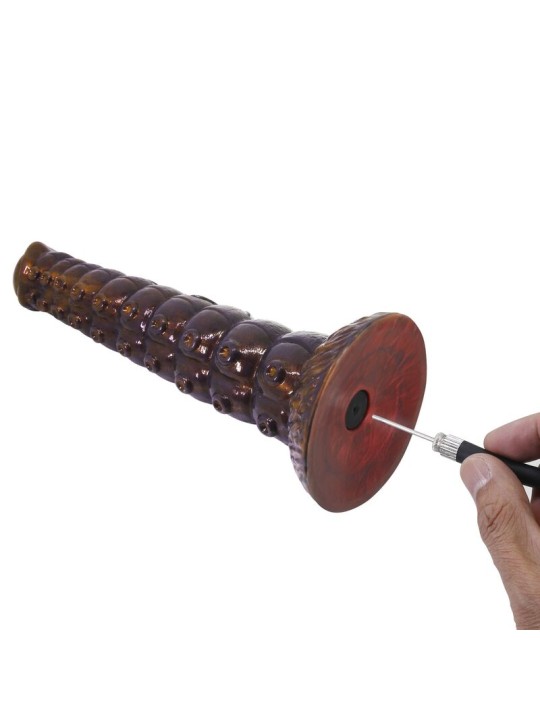 POWER MONSTERS - VOIDCLAW BRUTE BICOLOR DILDO DE SILICONE INFLÁVEL FAN