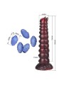 POWER MONSTERS - VOIDCLAW BRUTE BICOLOR DILDO DE SILICONE INFLÁVEL FAN