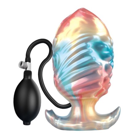 POWER MONSTERS - EBON LEVIATHAN PLUG ANAL HINCHABLE FANTASÍA TRICOLOR 