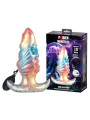 POWER MONSTERS - EBON LEVIATHAN TRICOLOR INFLATABLE FANTASY ANAL PLUG 