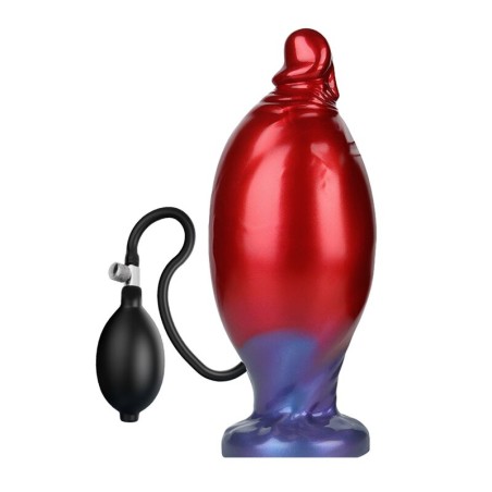 POWER MONSTERS - SHADOW BEHEMOTH DILDO HINCHABLE FANTASÍA BICOLOR 22 C