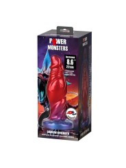 POWER MONSTERS - SHADOW BEHEMOTH DILDO GONFIABILE IN SILICONE BICOLORE