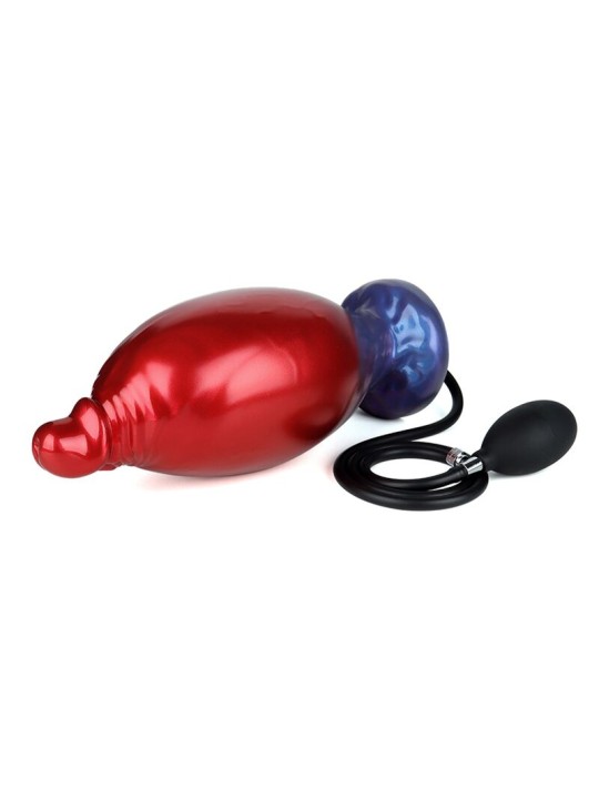 POWER MONSTERS - SHADOW BEHEMOTH DILDO GONFIABILE IN SILICONE BICOLORE