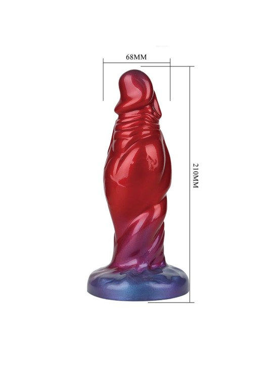 POWER MONSTERS - SHADOW BEHEMOTH DILDO GONFIABILE IN SILICONE BICOLORE