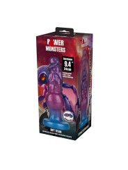 POWER MONSTERS - RIFT TITAN TWEEKLEURIGE OPBLAASBARE FANTASIE SILICONE