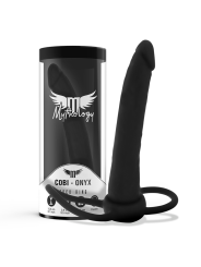 MYTHOLOGY - COBI ONYX ANAL DILDO MIT SCHWANZ- UND HODENRING 13 CM SILI