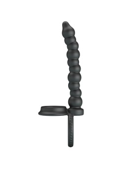 PRETTY LOVE - DILLION DOUBLE PENETRATION COCK RING BLACK