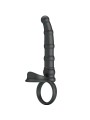 PRETTY LOVE - ANEL VIBRATÓRIO PARA PÊNIS TATUM COM PLUG 10 VIBRAÇÕES P