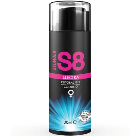 STIMUL8 - S8 ELECTRA CLITORIS STIMULERENDE GEL KOUDE EFFECT 30 ML
