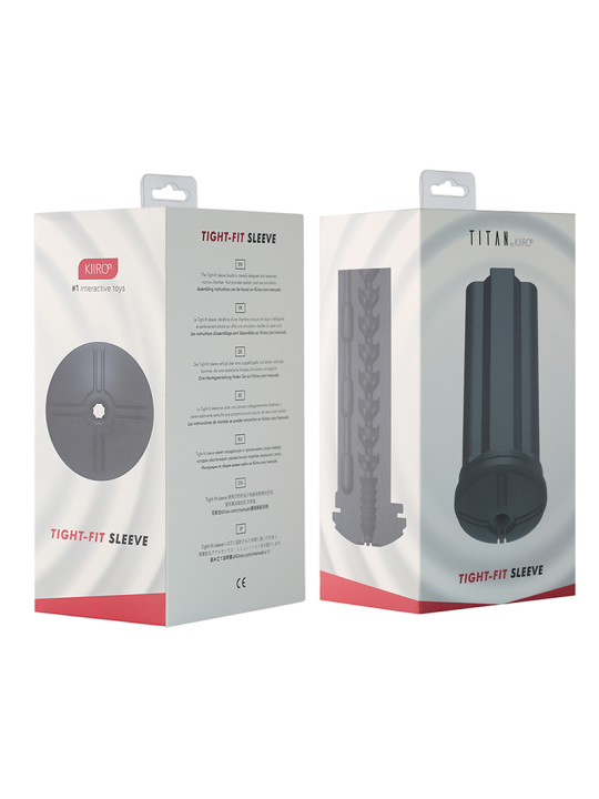 KIIROO - TITAN FUNDA MASTURBADOR ANAL AJUSTE MAXIMO