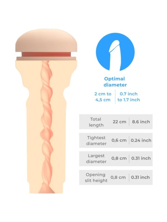 KIIROO - FÜHLEN SIE STROKER, EXTRA ENGES PO-FLEISCH