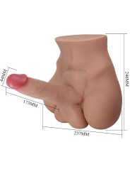 CRAZY BULL - RHYNE BACK REALISTIC NATURAL MASTURBATOR