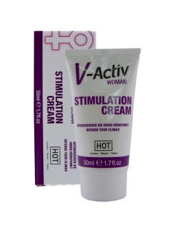 HOT - CREME ESTIMULANTE V-ACTIV PARA MULHERES 50 ML