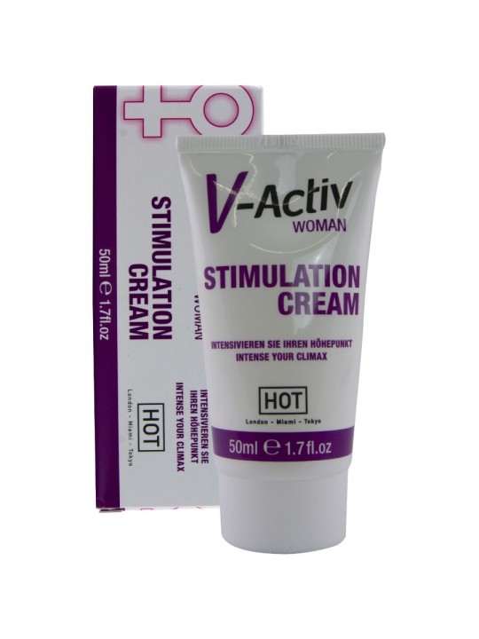HOT - V-ACTIV CREMA STIMOLANTE DONNA 50 ML