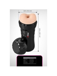 PDX EXTREME - NATTE BUSSEN SUPER KNAPPE ANALE STROKER 20,8 CM