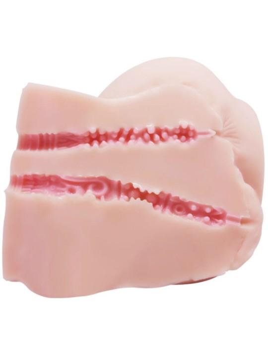 CRAZY BULL - REALISTISCHE VAGINA UND ANUS MIT VIBRATION