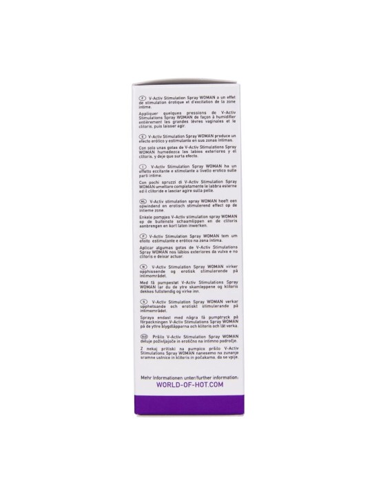 HOT - V-ACTIV STIMULATIONSSPRAY FÜR FRAUEN 50 ML