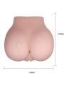 CRAZY BULL - VAGINA UND ANUS MIT REALISTISCHEM TATTOO MIT VIBRATION