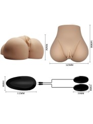CRAZY BULL - REALISTISCHE VAGINA EN ANUS MET VIBRATIEPOSITIE 7
