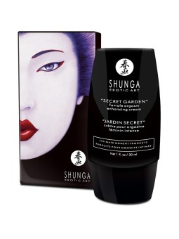 SHUNGA - CREME DE ORGASMO FEMININO INTENSO JARDIM SECRETO
