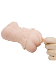 CRAZY BULL - WATER SKIN VAGINA MASTURBATOR MET VIBRERENDE KOGELS
