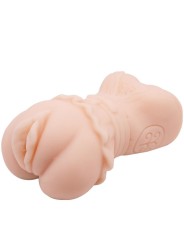 CRAZY BULL - WATER SKIN VAGINA MASTURBATOR MET VIBRERENDE KOGELS