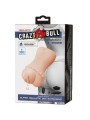 CRAZY BULL - WATER SKIN VAGINA MASTURBATOR MET VIBRERENDE KOGELS